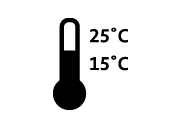 De ideale temperatuur voor de oncidium