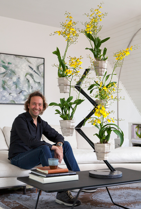 Le créateur d'intérieur François Hannes présente l'Orchid Twister